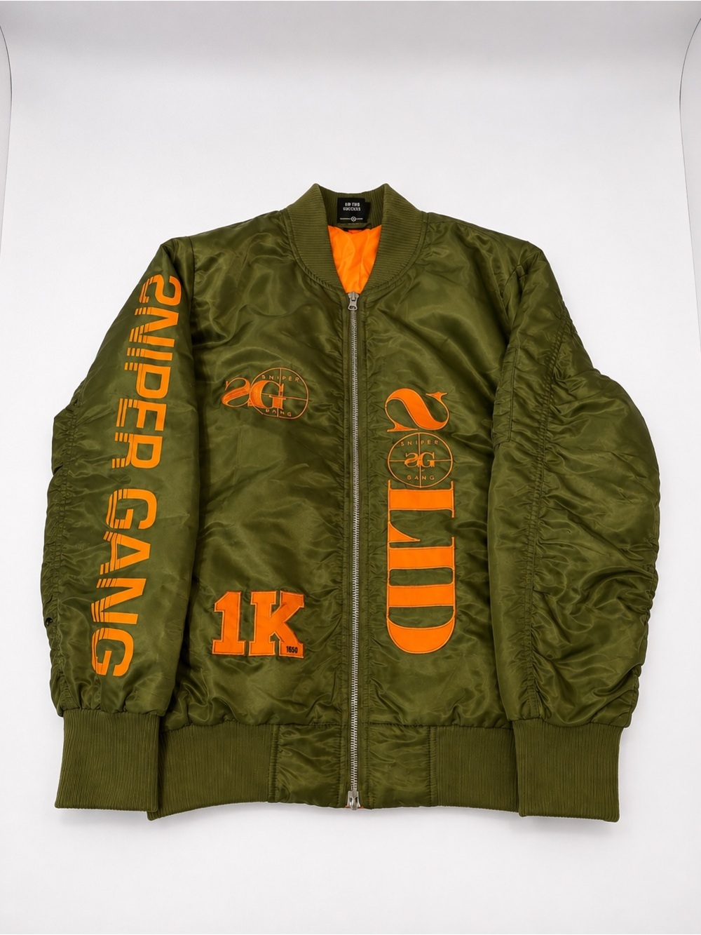 Kodak Black Sniper Gang Bomber Jacket M